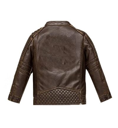 Budermmy Kids Faux Leather Jacket