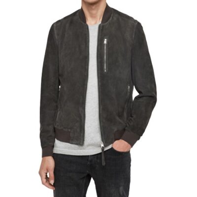 Kemble Suede Bomber Jacket