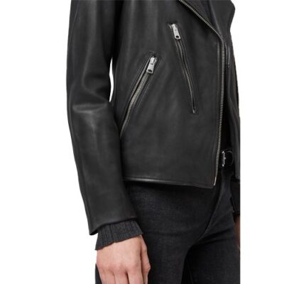 Elva Leather Biker Jacket