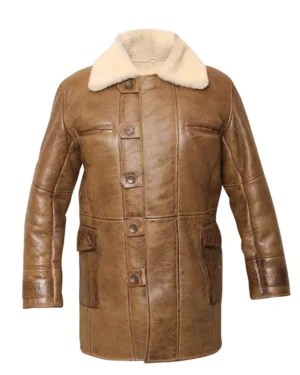 The Dark Knight Rises Bane Leather Coat