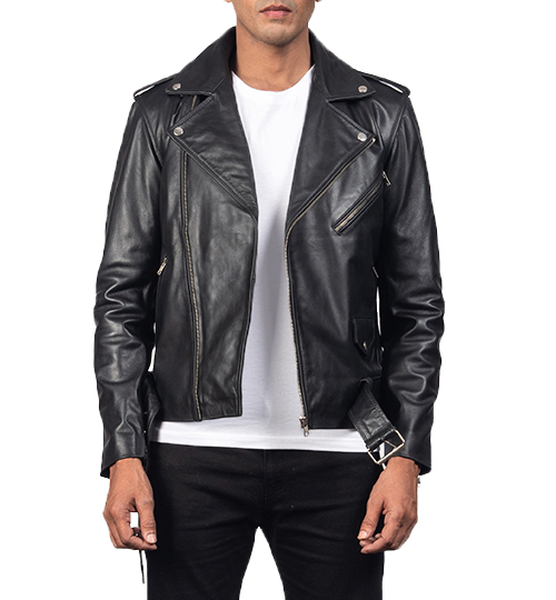 Allaric Alley Leather Biker Jacket