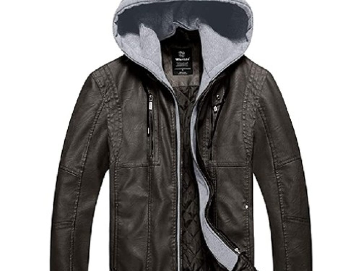 Casual jacket with hood best sale