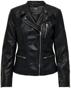 Faux Leather Biker jacket