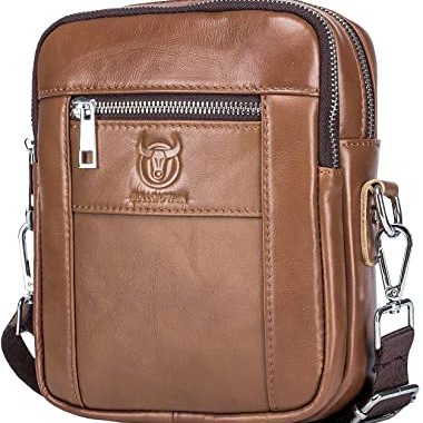 Men's genuine leather handbags online