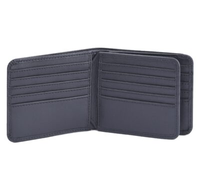 Black Leather Wallet For Men's