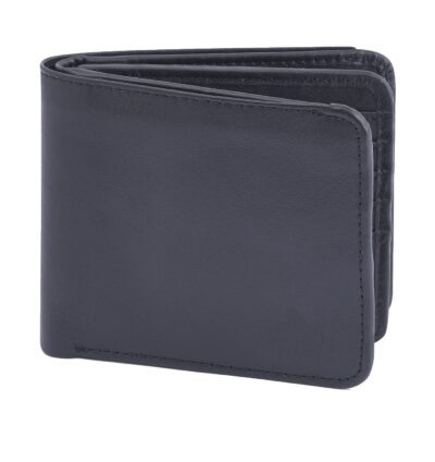 Black Leathers Wallet For Men's
