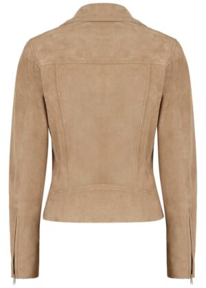 Cairns: Women's Suede Biker Jacket