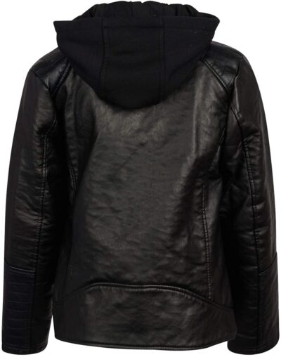 Claudio Boy's Faux Leather Jacket