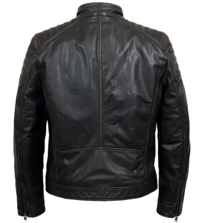 Colin Men's Vintage Brown Leather Jacket