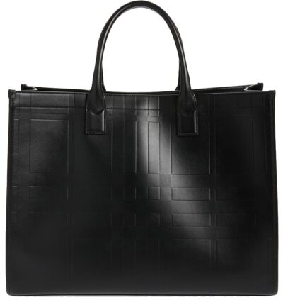 Crane: Women's Embossed Leather Check