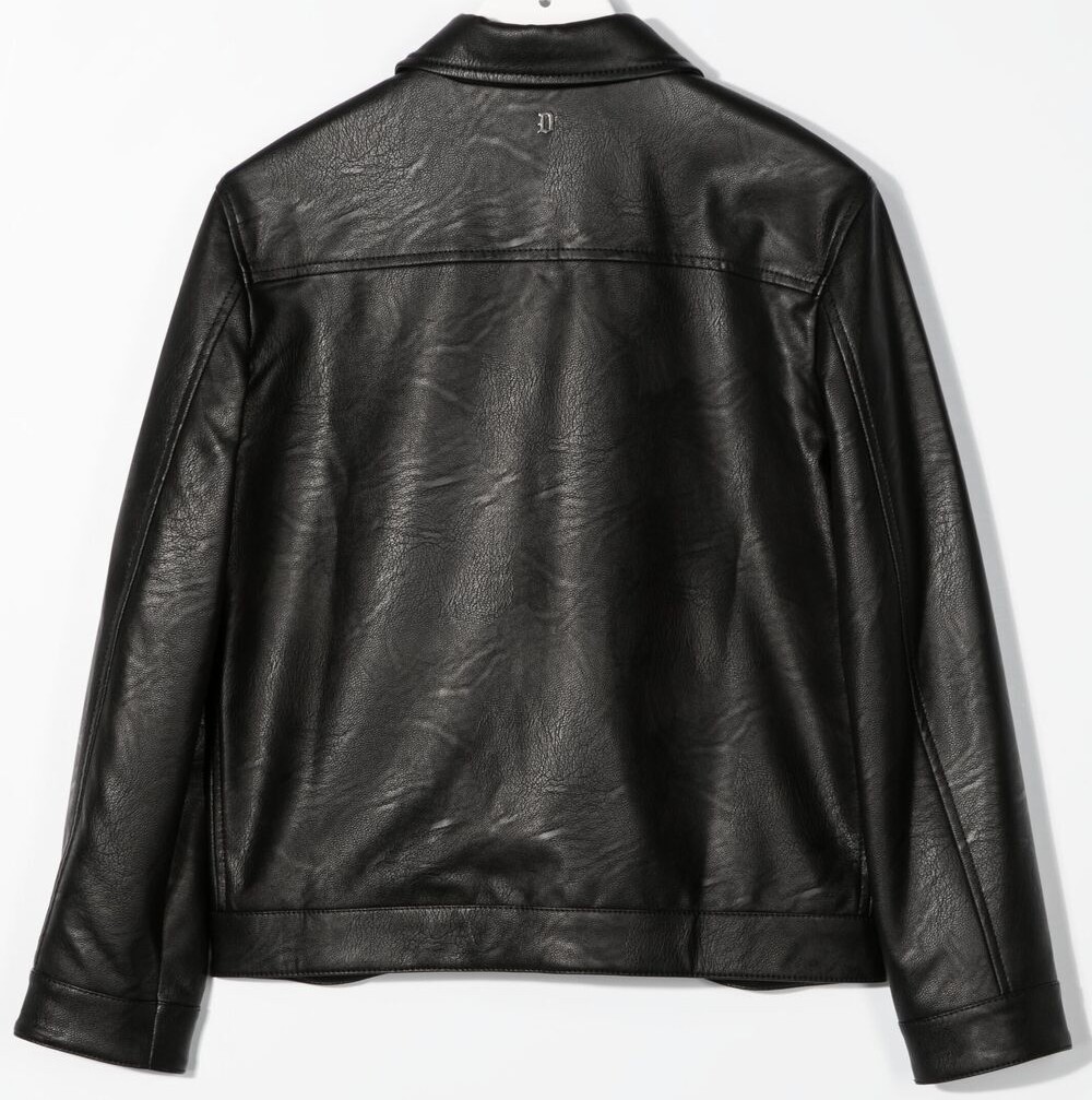Darien Kid's Faux Leather Jacket