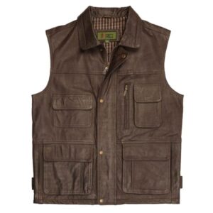Elfen Mens Brown Leather