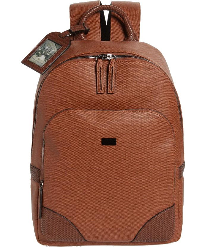 Fortitude Men's Faux Leather Backpack