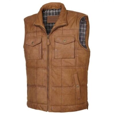 Graham Mens Leathers Bodywarmer