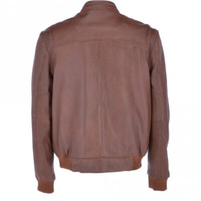 Harper: Men's Vintage Leather Bomber Jacket
