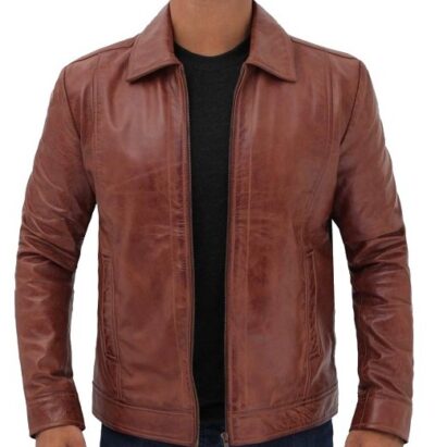 Howell Men's Biker Leather Jacket