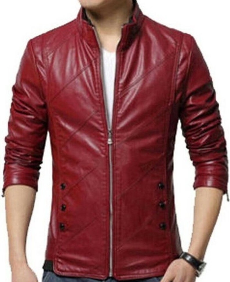 Jadon Men's Real Lambskin Leathers Jacket
