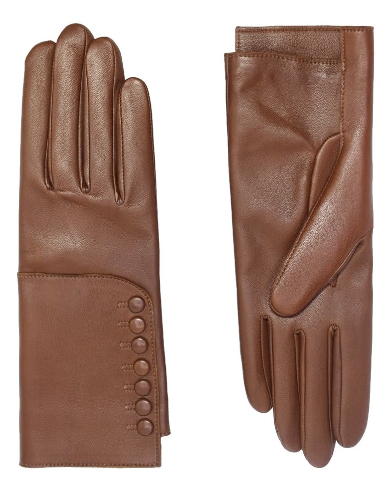 Lefevre Women's Lambskin Leather Gloves