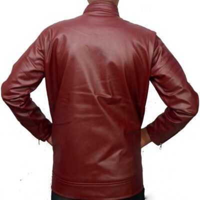 Lukasz: Boys Casual Faux Leather Jacket