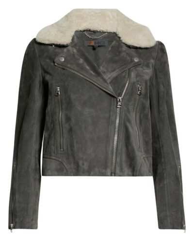 Maki Women's Genuine Suede Jacket