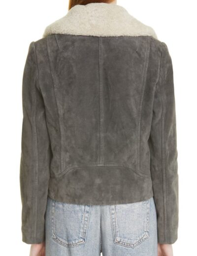 Maki Women's Genuine Suede Jacket