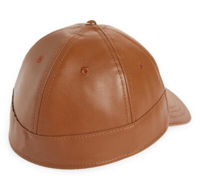 Leather Baseball Cap