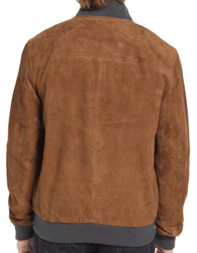 Prague Men's Suede Bomber Jackets