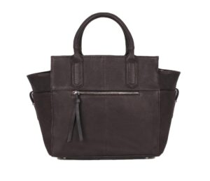 Real Leather slump Strap Bag