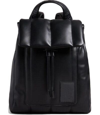 Rooney Women's Faux Leathers Quilted Backpack