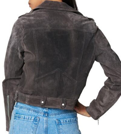 Sandler: Women's Suede Moto Jacket