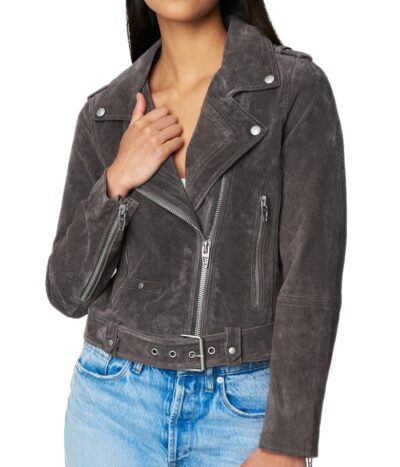 Sandler: Suede Moto Jacket