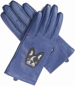 YISEVEN Women's Elegant Lambskin Leather Gloves gift