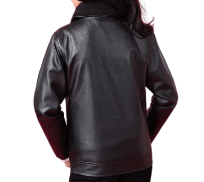 oak Kid's PU Leather Jacket