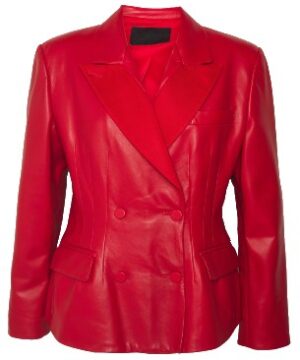Angourie: Women's Leather Blazer