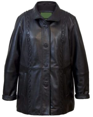 Barbara: Women's Leather Coat