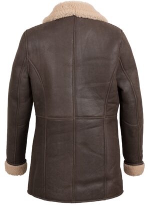 Basinger Women's Sheepskin Leather Coat