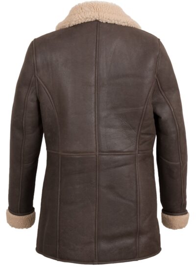 Basinger Women's Sheepskin Leather Coat
