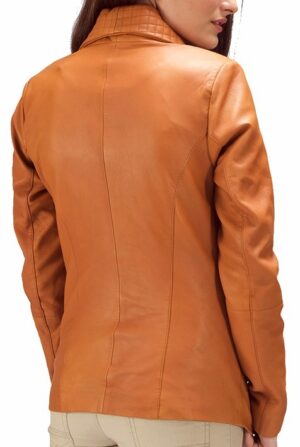 Boynton Women's Leather Blazer