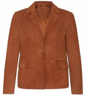 Breslin Women's Leather Blazer