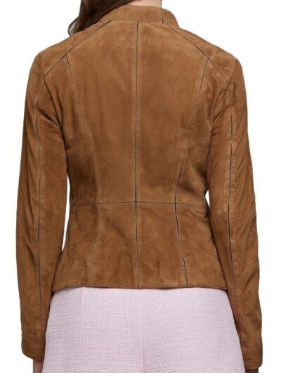 Candice: Women's Suede Leather Jacket