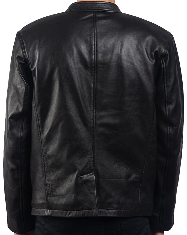 Cusimano Men's Leather Blazer
