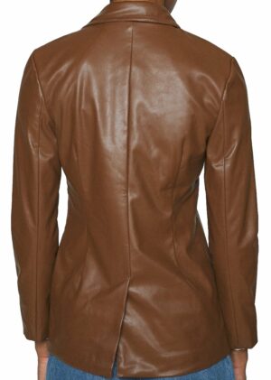 Froseth Women's Leather Blazer