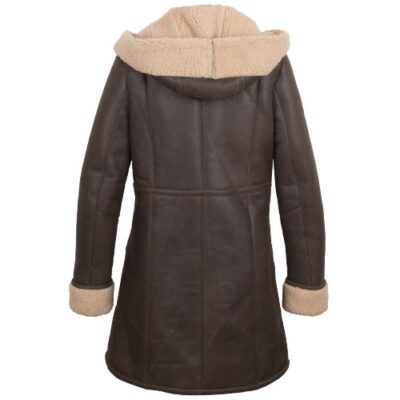 Hilaria: Women's Sheepskin Leather Coat