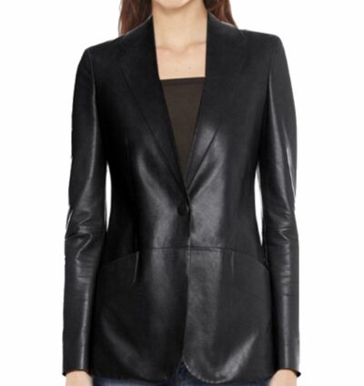 Jauregui Women's Leather Blazer