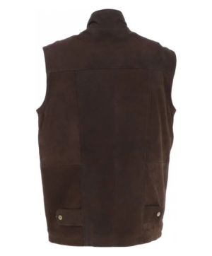 Lineker Men’s Nubuck Leather Gilet