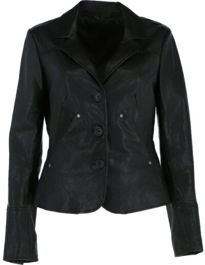 Lismore Women's Leather Blazer