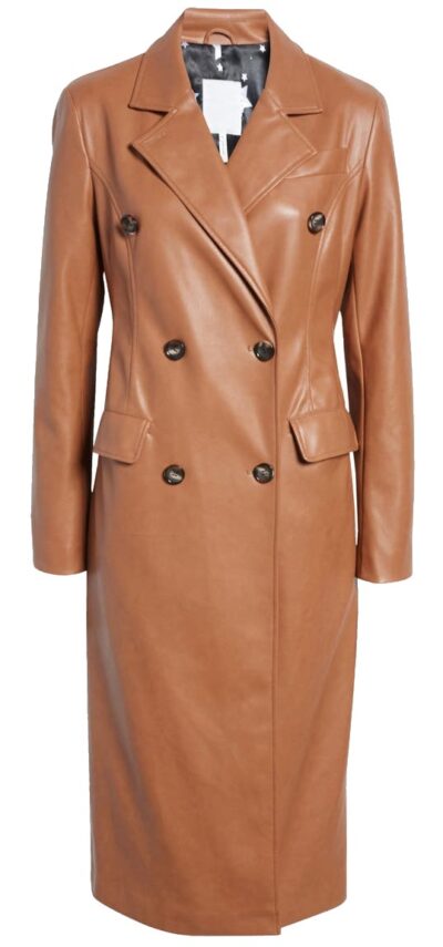 Morbihan Women's Faux Leather coat