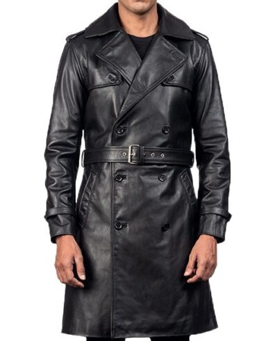 Royon Men's Leather Coat