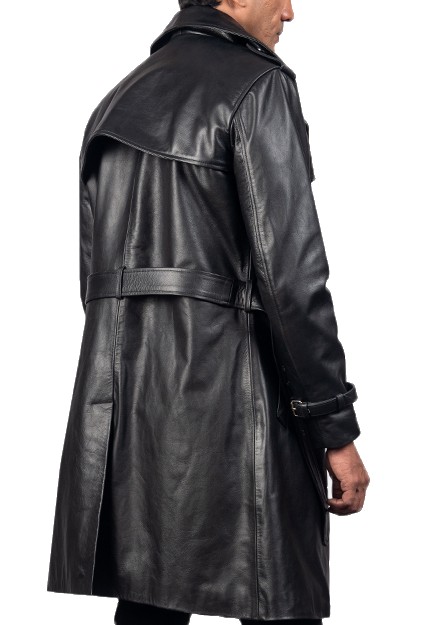 Royon Men's Leather Coat