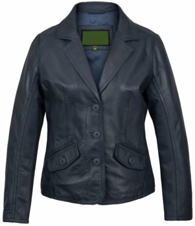 Sulewski Women's Leather Blazer